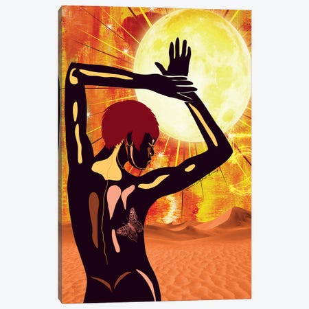 My Life In The Sunshine Feel The Heat Canvas Print #YCB67} by Yvonne Coleman Burney Canvas Print