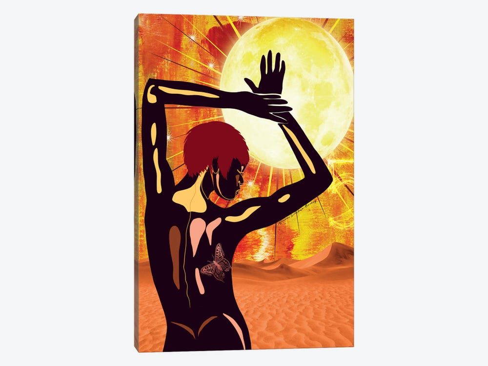 My Life In The Sunshine Feel The Heat by Yvonne Coleman Burney 1-piece Canvas Artwork