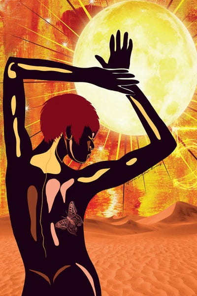 Afrofuturism: My Life In The Sunshine Feel The Heat by Yvonne Coleman Burney