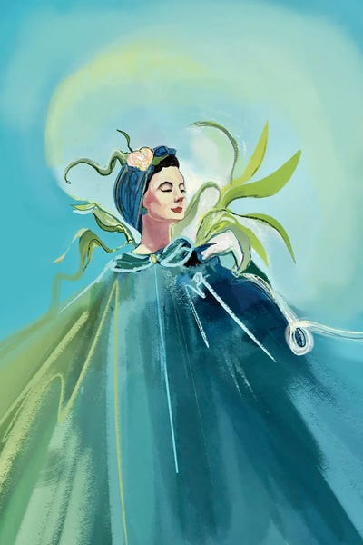 Retro Spring by Year of the Cat canvas print