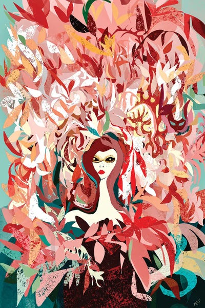 The Brightest Bloom by Year of the Cat canvas print