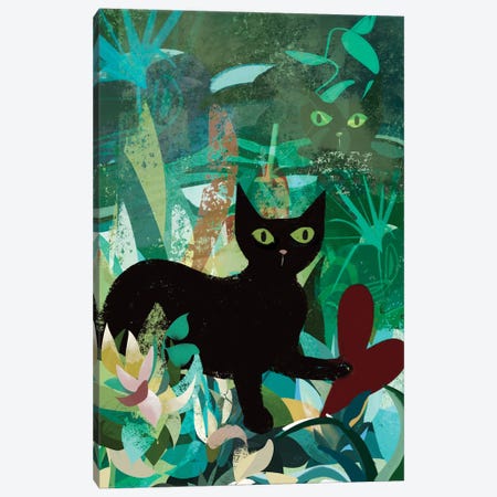 Emerald Intuition Canvas Print #YCG1} by Year of the Cat Canvas Wall Art