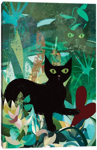 Emerald Intuition Canvas Art Print - Year of the Cat