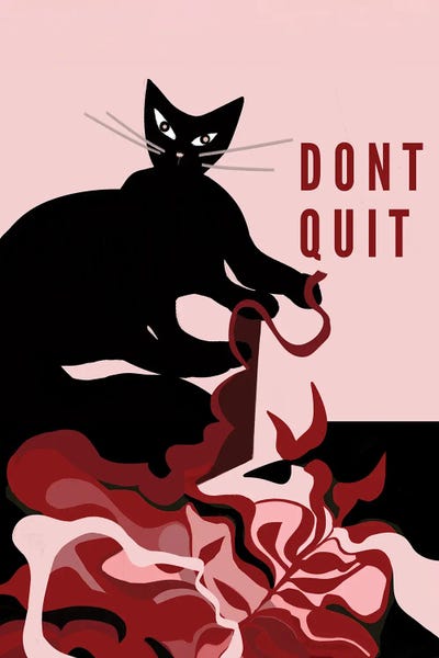 Black Cats: Dont Quit by Year of the Cat