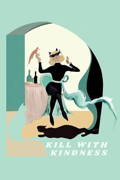 Black Cats: Kill Them With Kindness by Year of the Cat