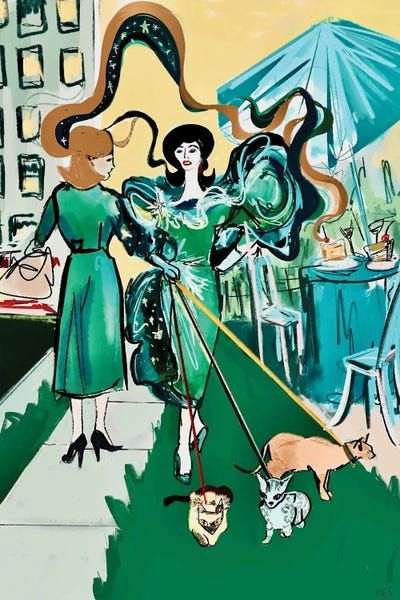 Historical Fashion: Mid Century Cat Walk by Year of the Cat