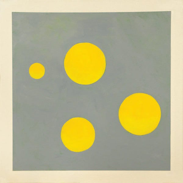 Yolanda Fernandez-Shebeko: Four Golden Spheres by Yolanda Fernandez-Shebeko