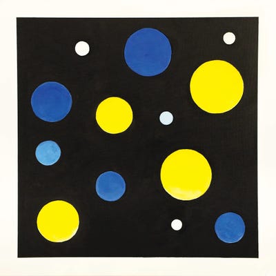 Thirteen Lucky Stars by Yolanda Fernandez-Shebeko art print