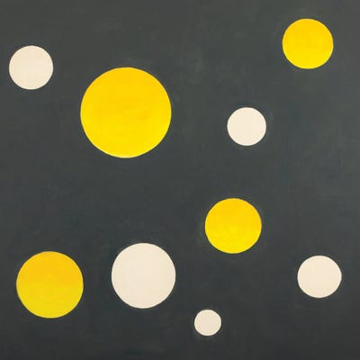 Nine Completed Circles by Yolanda Fernandez-Shebeko art print