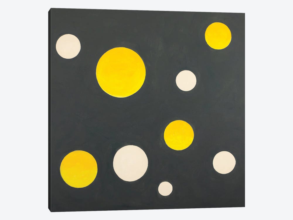 Nine Completed Circles by Yolanda Fernandez-Shebeko 1-piece Canvas Art