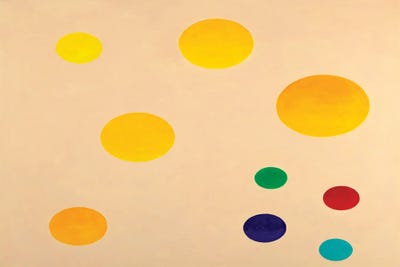 Sun Garden by Yolanda Fernandez-Shebeko framed canvas print