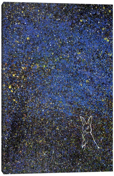 The Beginning of a Dream Canvas Art Print - Similar to Jackson Pollock