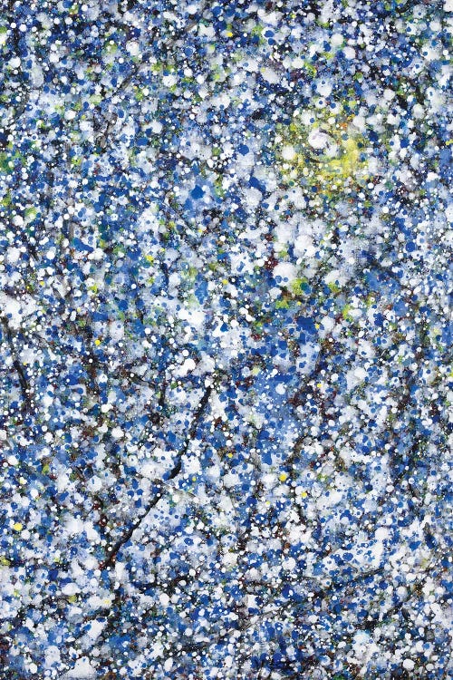 Early Evening Snowfall by Yolanda Fernandez-Shebeko wall art