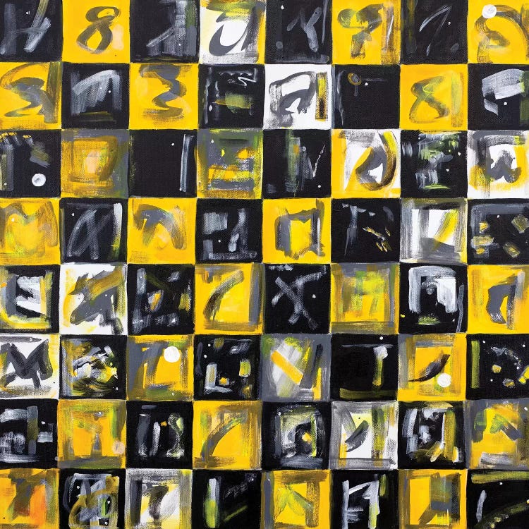 Black, Grey, Gold by Yolanda Fernandez-Shebeko wall art