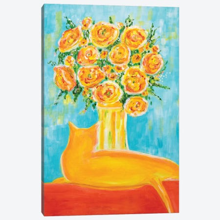 Goldie Canvas Print #YFS93} by Yolanda Fernandez-Shebeko Canvas Art