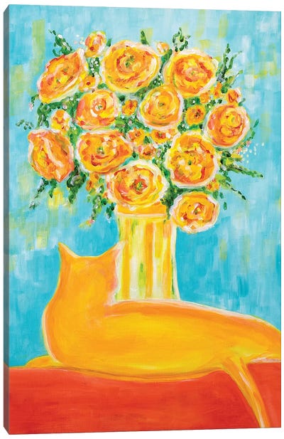 Goldie Canvas Art Print - Yolanda Fernandez-Shebeko