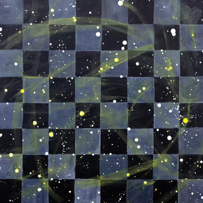 In The Bright Distance by Yolanda Fernandez-Shebeko canvas print