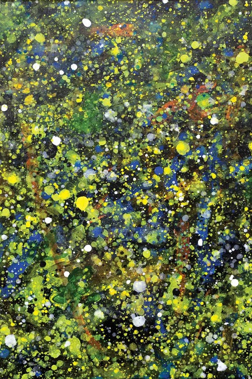 Oak Leaves And Stars I by Yolanda Fernandez-Shebeko wall art