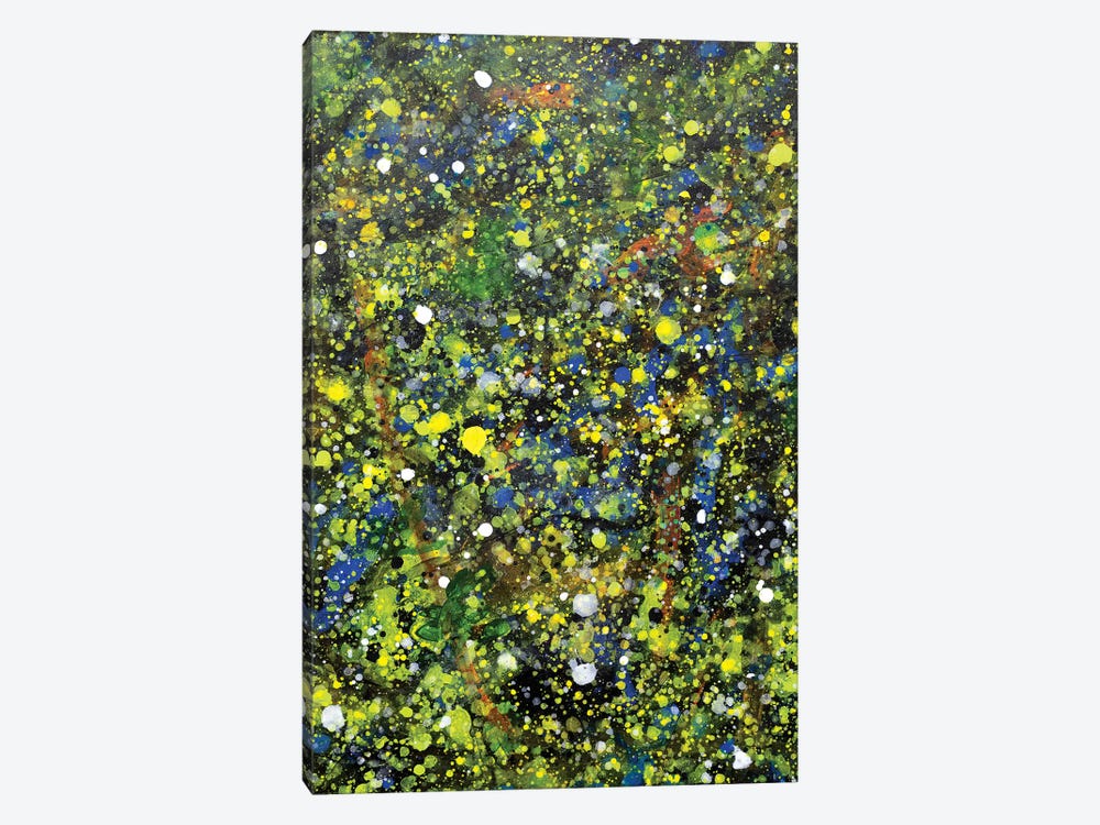 Oak Leaves And Stars I by Yolanda Fernandez-Shebeko 1-piece Art Print