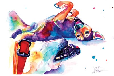 Amigos Felices by Yubis Guzman framed wall art