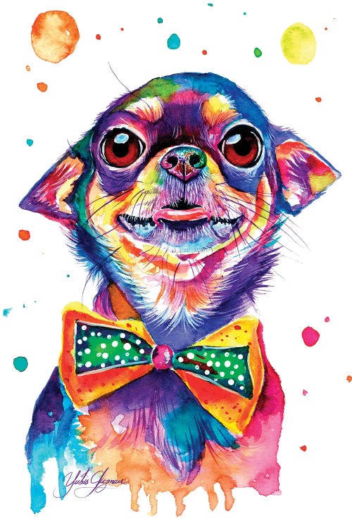 Lindo Chihuahua by Yubis Guzman wall art