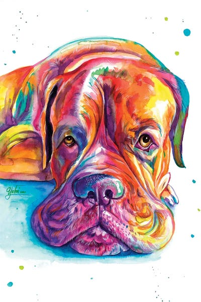 Descando by Yubis Guzman canvas print