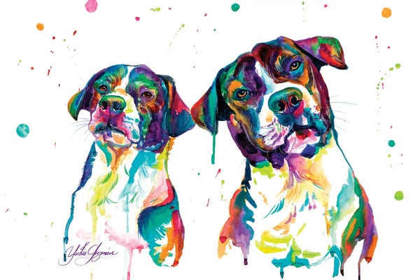 Yubis Guzman: Perros Hermanos by Yubis Guzman