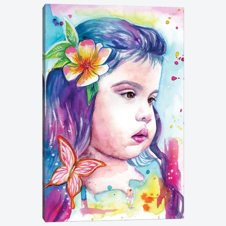 Inocencia Canvas Print #YGM142} by Yubis Guzman Canvas Art