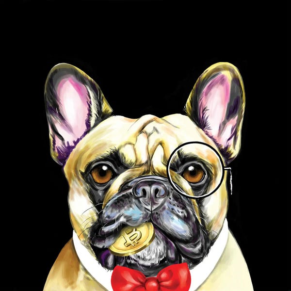 Money: Bulldog Frances Elegante by Yubis Guzman