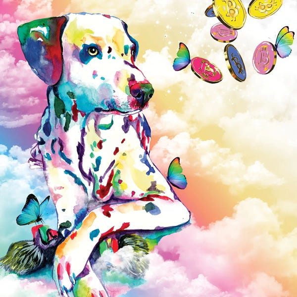 Money: Perro Dalmata En El Paraiso by Yubis Guzman