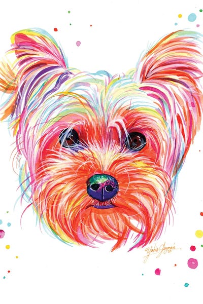 Yubis Guzman: Yorkie Puppy by Yubis Guzman