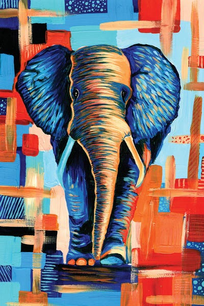 Three Complementary Friends II by Yubis Guzman framed wall art