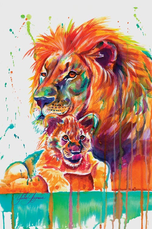 Paternity by Yubis Guzman wall art
