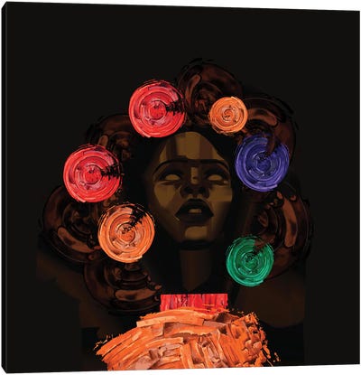 Trance Canvas Art Print - Black History Month