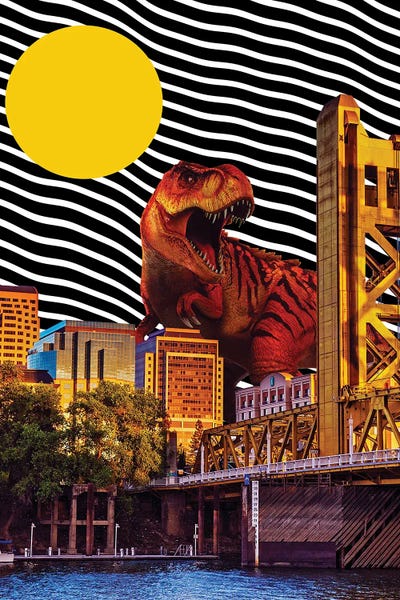 Prehistoric Animals: Sacramento Is In Danger by Yegor Zhuldybin