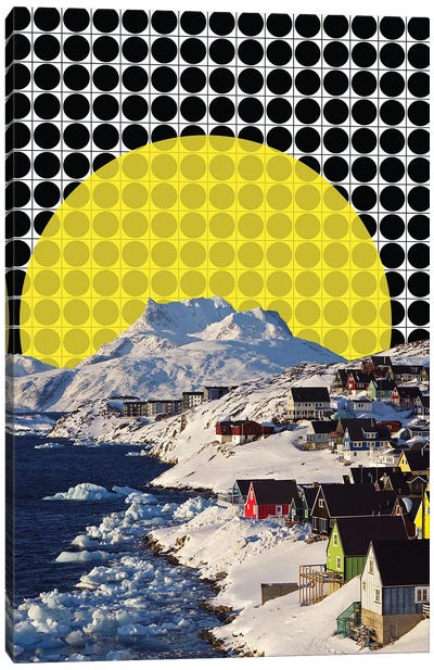 Sunny Greenland Canvas Art Print - Yegor Zhuldybin