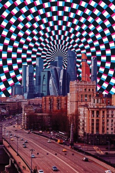 Surreal Everyday Life by Yegor Zhuldybin art print