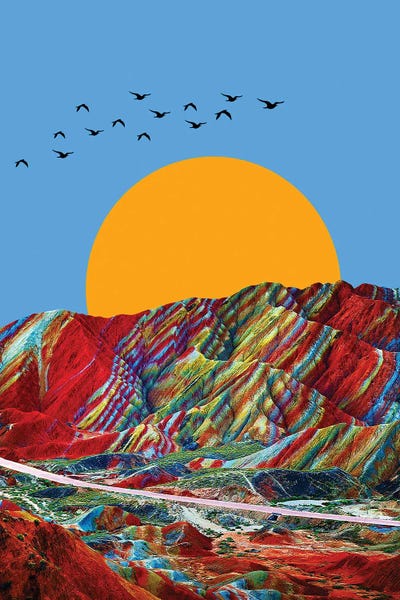 Vinicunca by Yegor Zhuldybin art print