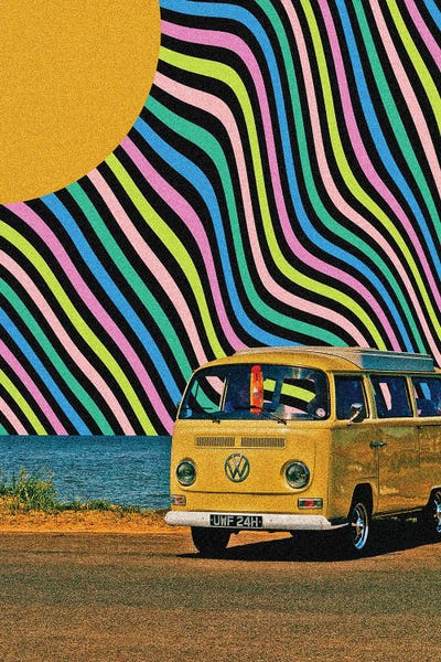 Volkswagen: Colorful by Yegor Zhuldybin