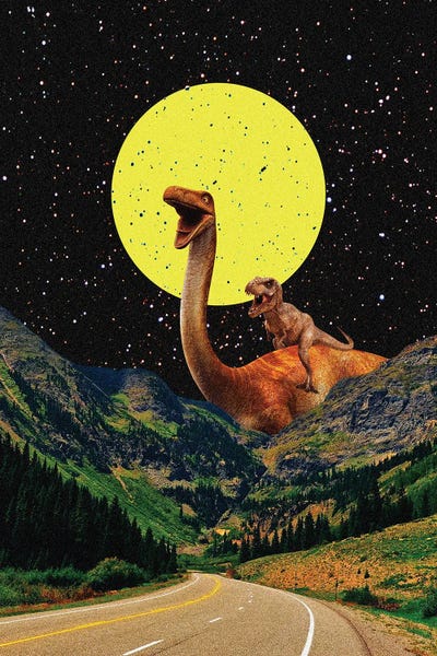 Prehistoric Animals: Equestrian by Yegor Zhuldybin