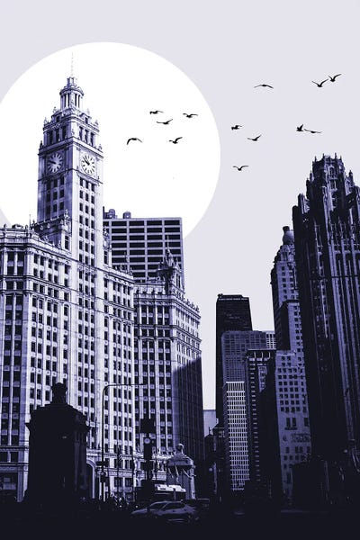 Yegor Zhuldybin: Frozen Chicago by Yegor Zhuldybin