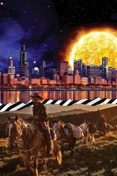 Chicago Skylines: Let's Hit The Road by Yegor Zhuldybin