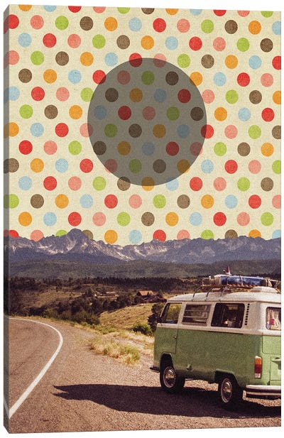 Leave And Never Come Back Canvas Art Print - Volkswagen