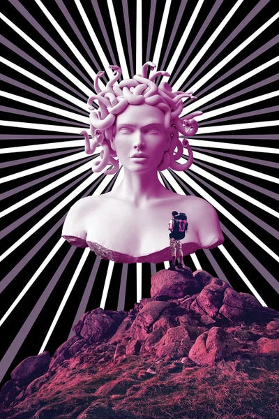 Medusa: Look Fear In The Eye by Yegor Zhuldybin