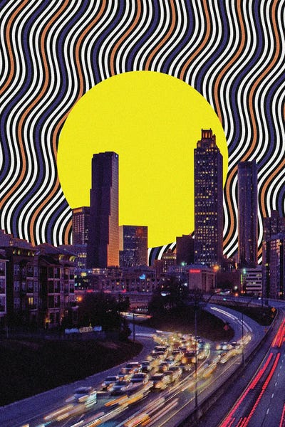 Georgia: Moving Atlanta Through Space And Time by Yegor Zhuldybin