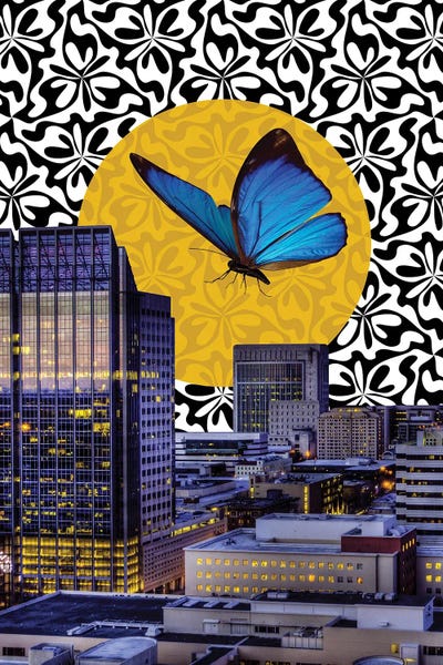 Arrival Of The Sacred Butterfly by Yegor Zhuldybin art print