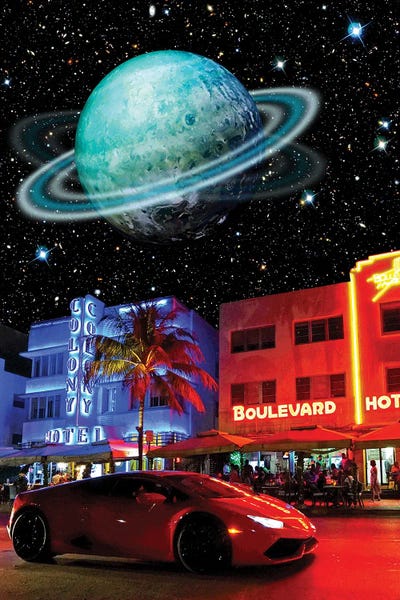 Yegor Zhuldybin: Neon Hotel by Yegor Zhuldybin