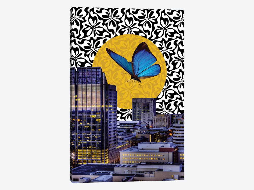 Arrival Of The Sacred Butterfly by Yegor Zhuldybin 1-piece Art Print