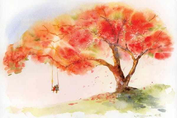 Yulia Krasnov: Love Tree by Yulia Krasnov