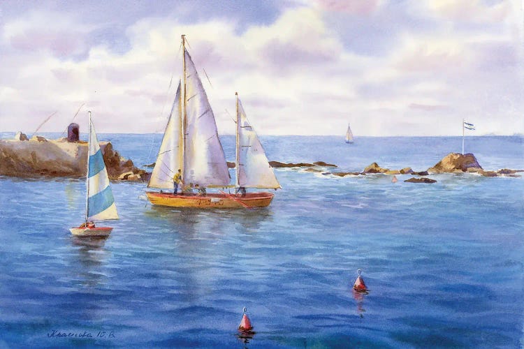 Sailboats In Yafoo